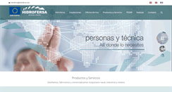 Desktop Screenshot of hidrofersa.com